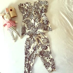 Crew cut set - tropical outfit